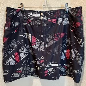 Slazenger Golf Skirt - Geo Print